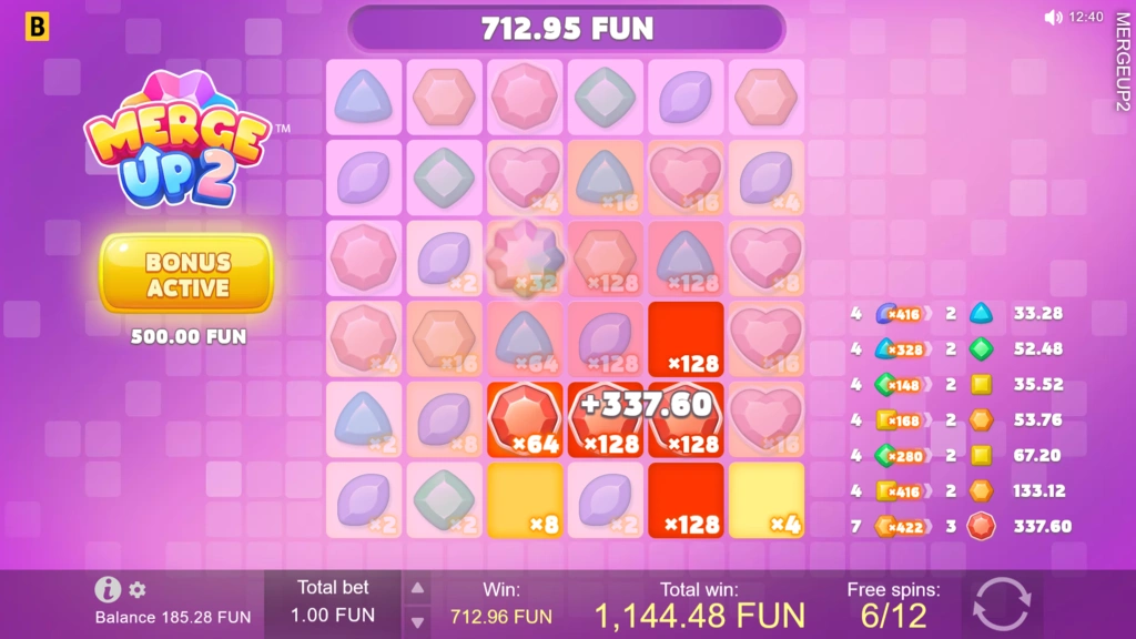 Merge Up 2 - Free Spins